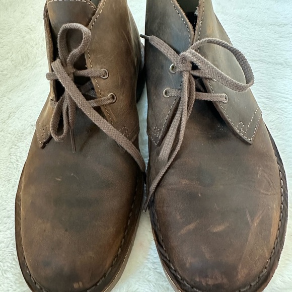 Clarks Dark Brown Men’s  Desert Boots 8.5 M Chukka Boots - Picture 4 of 7